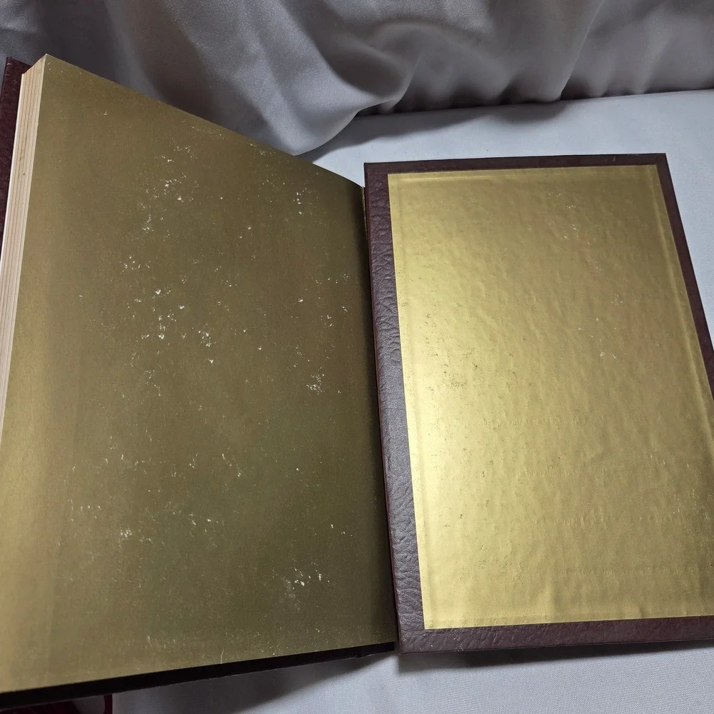 Leaves of Gold Anthology Clyde Francis Lytle‎ 1948 Revised Edition Brown Cord